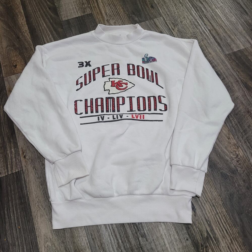 Kansas City Chiefs Sweater Womens Small NFL Football Chiefs Pullover